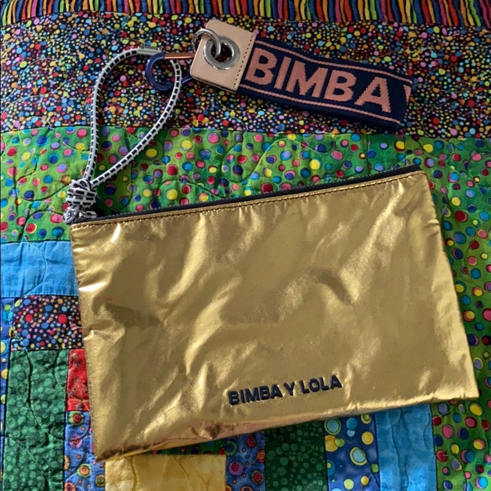 Bombay y Lola clutch wristlet